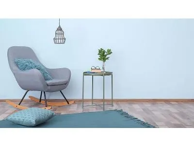 Nowoczesny fotel bujany do wnętrz w każdym stylu