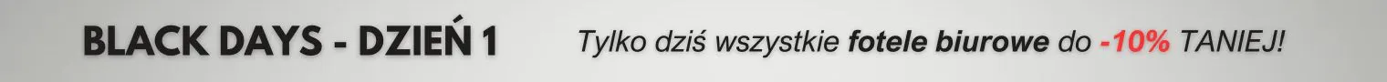 Black Days -fotele biurowe