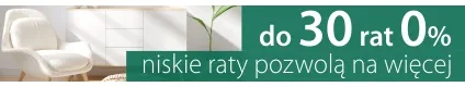 Kupuj na raty - do 30 rat 0% (Wybierz Raty w koszyku)