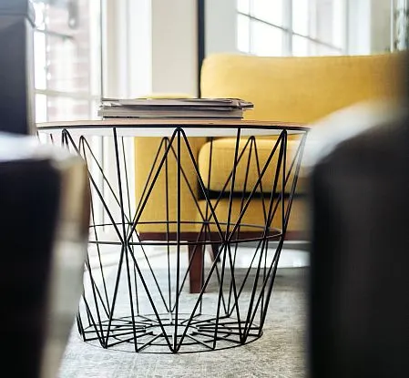 Druciany stolik kawowy 