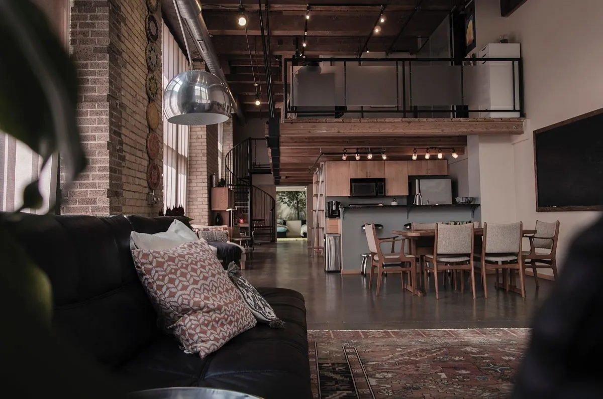 Salon loft z antresolom
