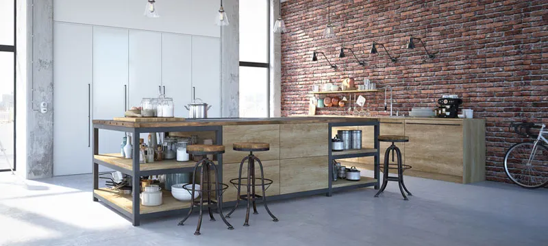 Hokery w stylu industrialnym