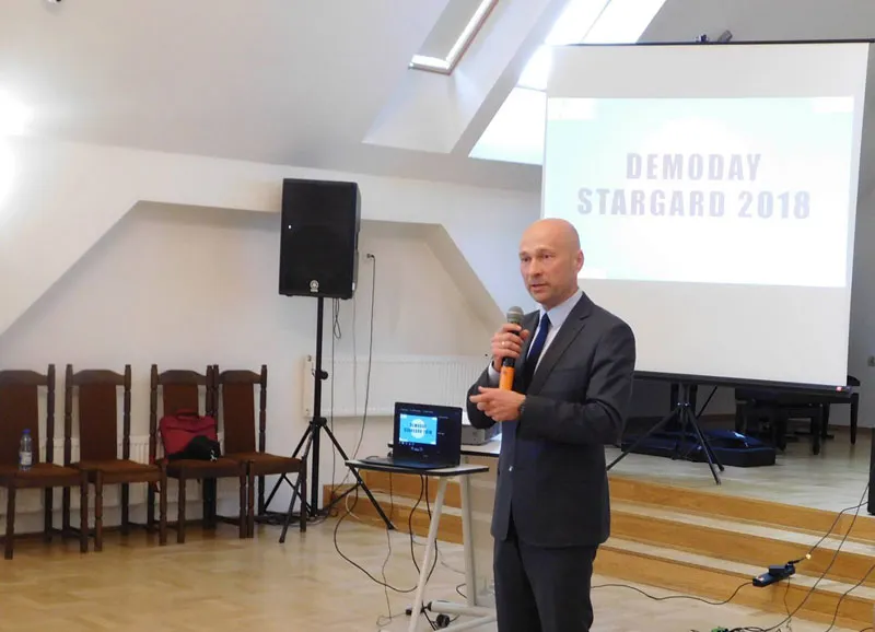 Prezydent Stargardu Rafał Zając