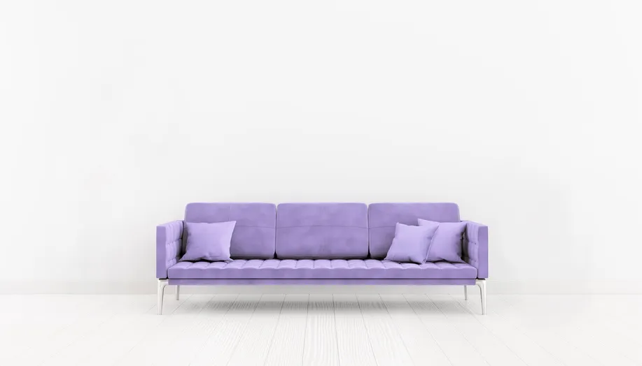 Meble w kolorze ultra violet