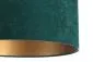 Lampa wisząca HOME 50 zielona/złota walec duża | MIRAT.