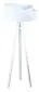 Lampa stojąca GEMSTONE biała z włącznikiem nożnym | MIRAT. w stylu  kolekcja