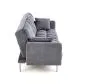 Sofa ROBERTO ciemno szara rozkładana z poduszkami | MIRAT. w stylu  kolekcja
