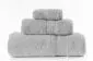 Ręcznik z bawełny egipskiej Greno 50x90 popielaty MIRAT.