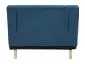 Fotel rozkładany BILLY VELVET niebieski do salonu | MIRAT.