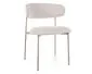 Krzesło tapicerowane ELTON BREGO jasnobeżowe I sklep meblowy MIRAT. styl SKANDYNAWSKI