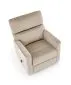 Fotel rozkładany KARIM beżowy z funkcją kołyski I sklep meblowy MIRAT.