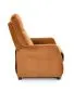 Fotel rozkładany FELIPE 2 VELVET cynamonowy wypoczynkowy I sklep meblowy MIRAT.