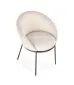 Krzesło K481 beżowe tapicerowane na metalowych nogach | MIRAT. w stylu LOFT kolekcja