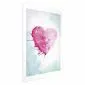 Plakat akwarelowe serce 21 x 30 cm bez ramy | MIRAT.  kolekcja n-B-0031-ao-a