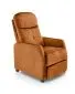 Fotel rozkładany FELIPE 2 VELVET cynamonowy wypoczynkowy I sklep meblowy MIRAT.