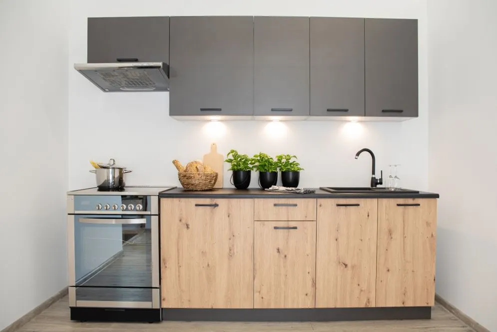 Front do zabudowy zmywarki 60 CLARA dąb z uchwytem | MIRAT. w stylu  kolekcja CLARA