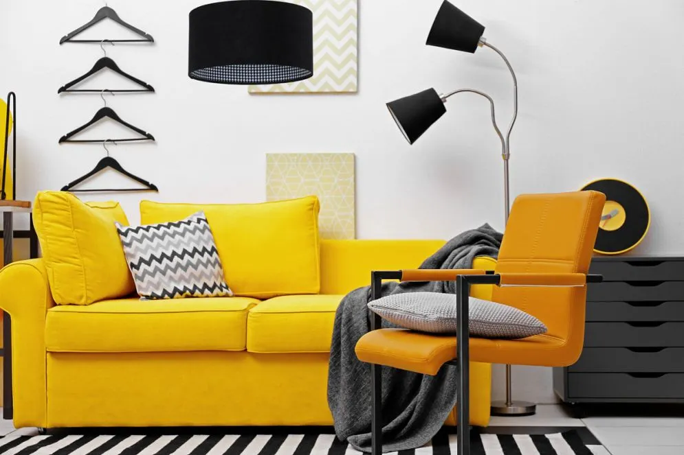 Lampa wisząca HOME 40 czarna w stylu glamour | MIRAT.