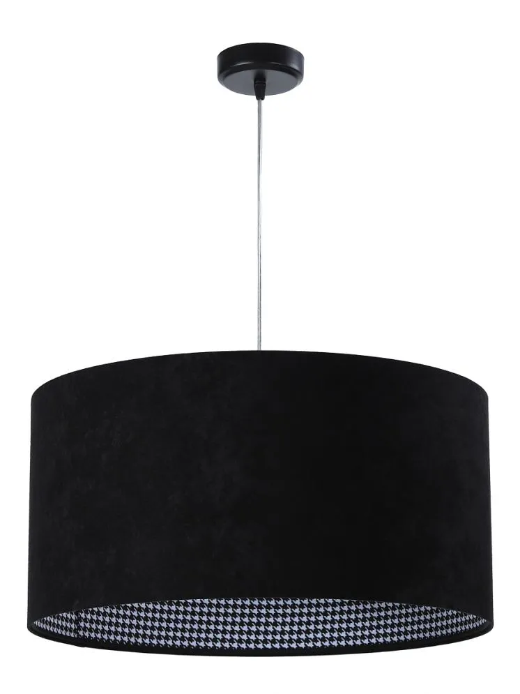 Lampa wisząca HOME 50 czarna nad stół do jadalni | MIRAT.