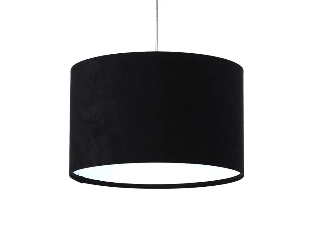 Lampa wisząca HOME 30 czarna/biała walec nowoczesna | MIRAT. w stylu  kolekcja