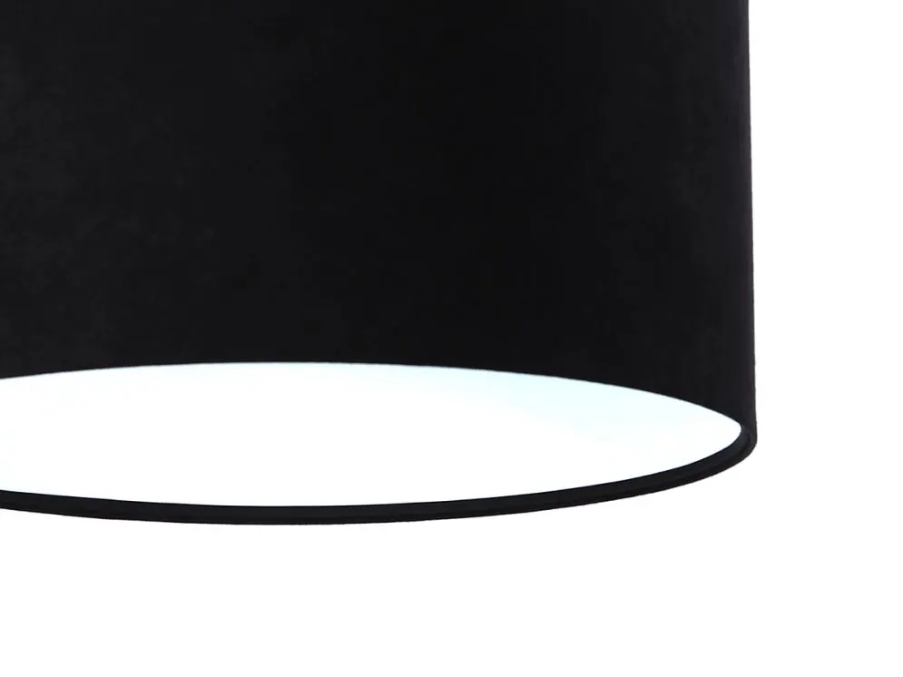 Lampa wisząca HOME 40 czarna/biała polskiej produkcji do salonu | MIRAT. w stylu  kolekcja