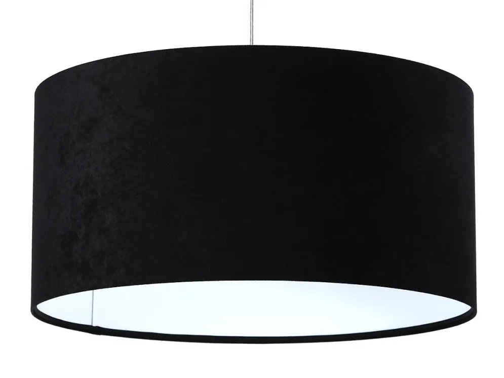 Lampa wisząca HOME 50 czarna/biała duża do kuchni | MIRAT. w stylu  kolekcja