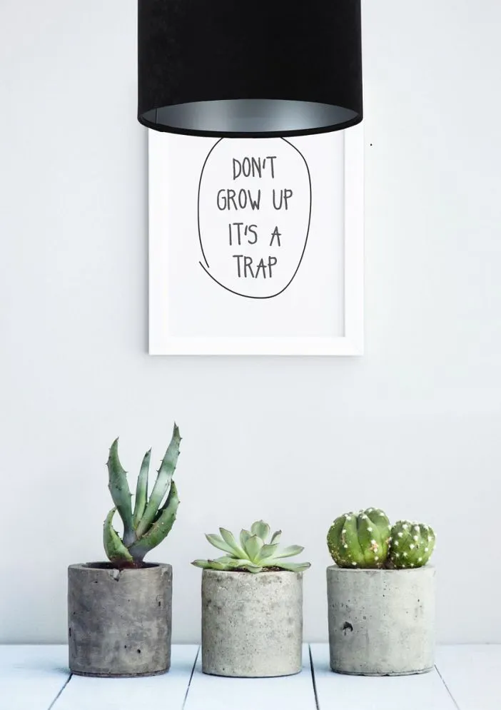 Lampa wisząca HOME 30 czarna/srebrna ręcznie robiona do jadalni | MIRAT. w stylu  kolekcja