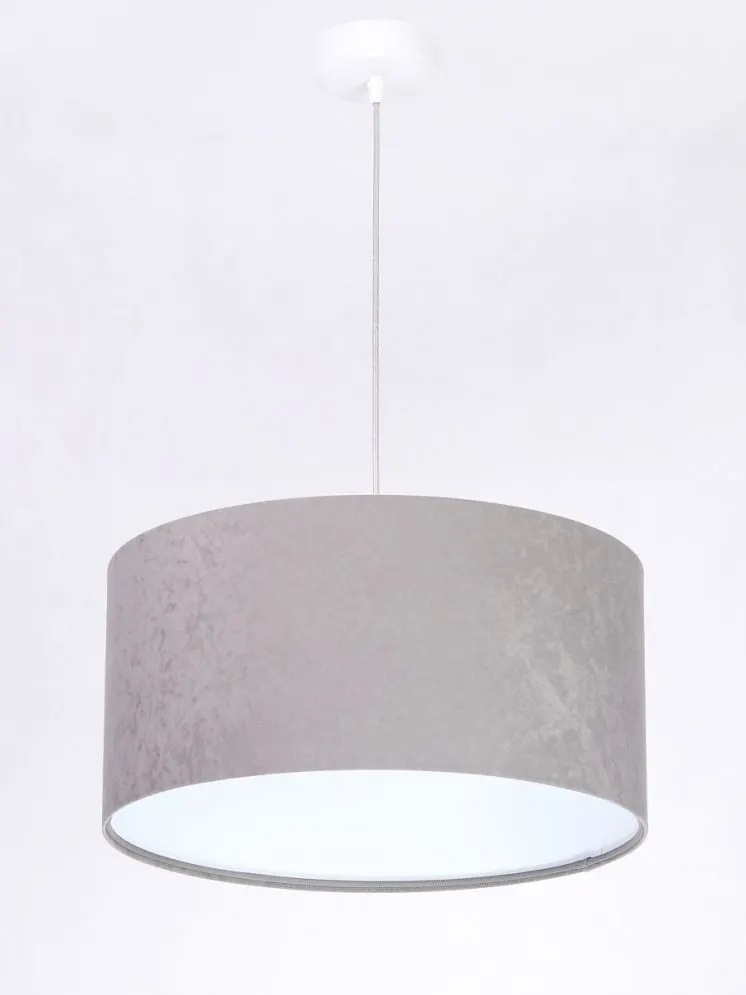 Lampa wisząca HOME 40 szara/biała do salonu polskiej produkcji | MIRAT. w stylu  kolekcja