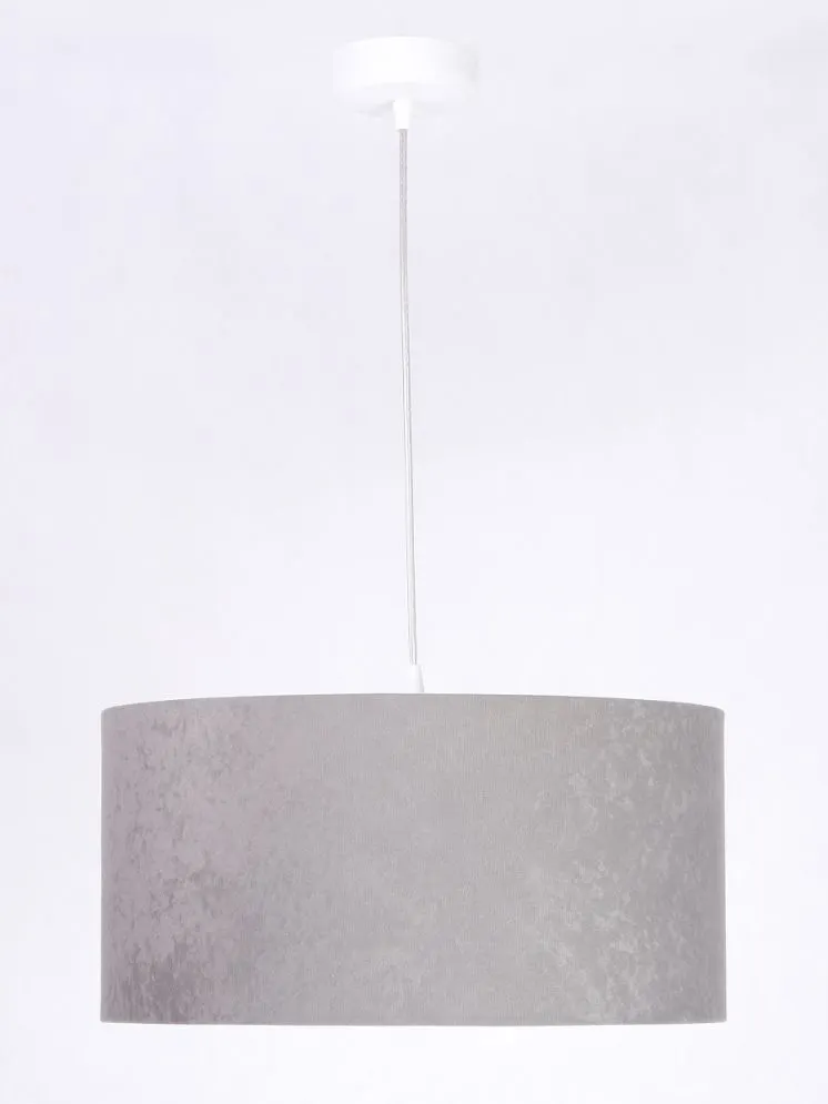 Lampa wisząca HOME 40 szara/biała do salonu polskiej produkcji | MIRAT. w stylu  kolekcja