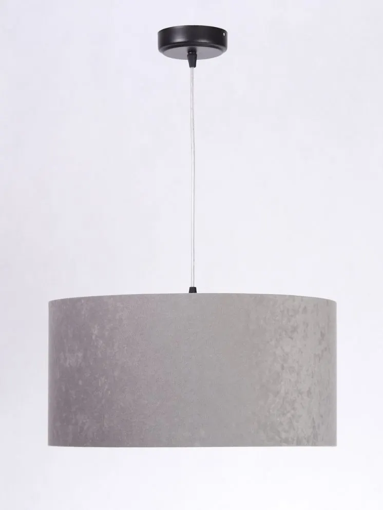 Lampa wisząca HOME 40 szara/srebrna nad stół do jadalni | MIRAT. w stylu  kolekcja