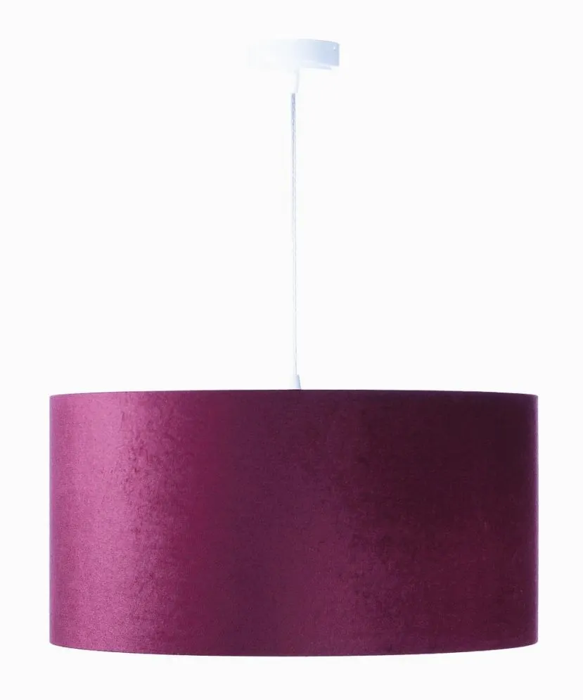 Lampa wisząca HOME 30 fioletowa/złota mała walec | MIRAT.