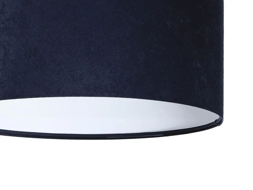 Lampa wisząca HOME 50 granatowa/biała nad stół do jadalni | MIRAT.