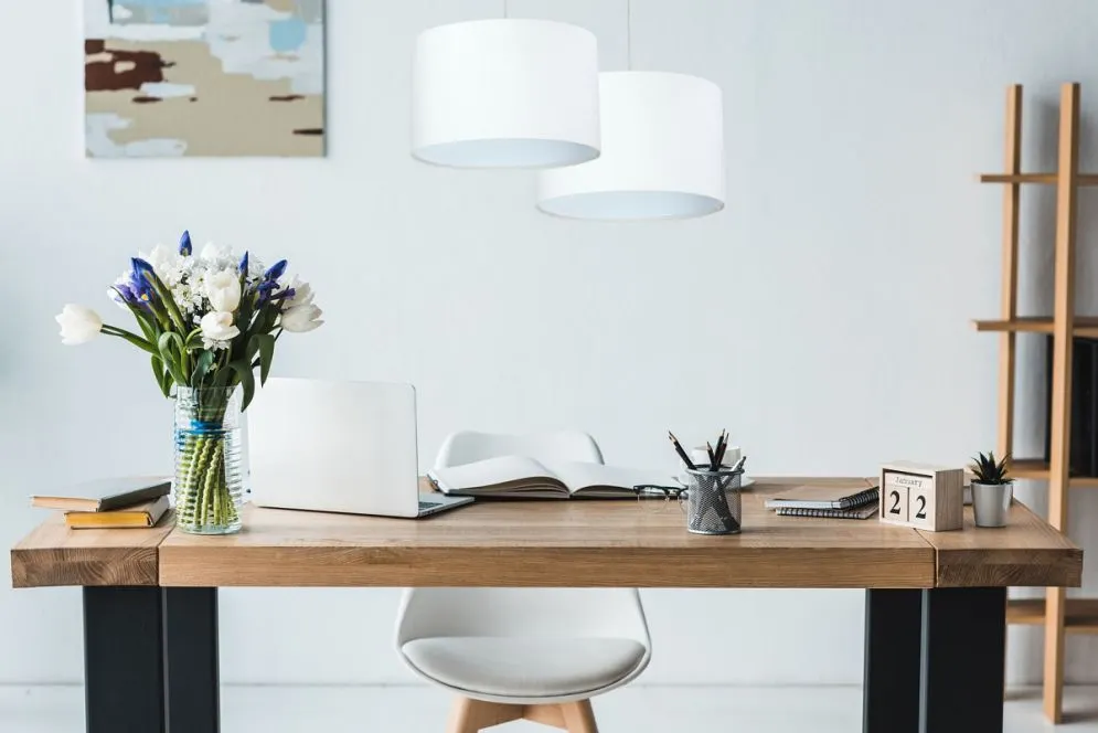 Lampa wisząca HOME 30 biała nowoczesna do salonu | MIRAT.