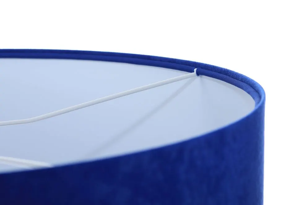 Lampa wisząca HOME 60 niebieska/biała minimalistyczna polskiej produkcji | MIRAT.