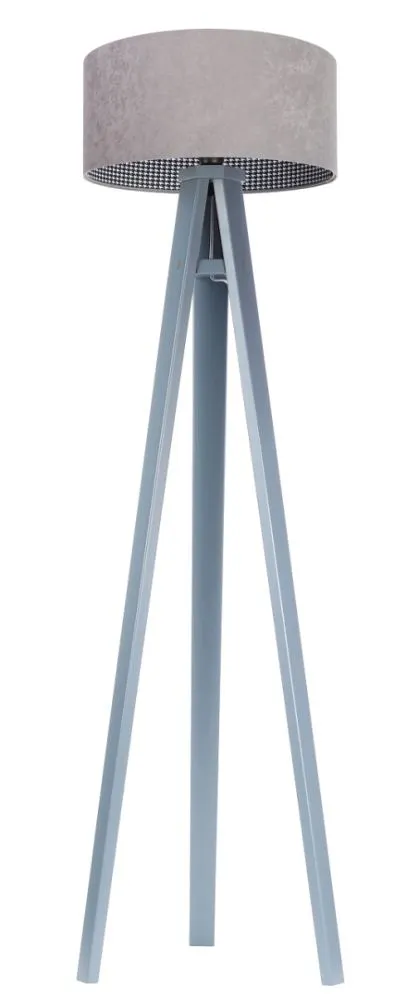 Lampa stojąca HOME 40 szara nowoczesna | MIRAT. w stylu kolekcja