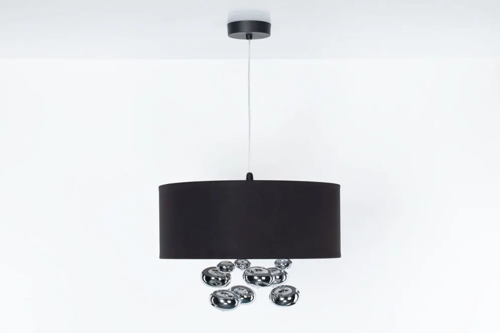 Lampa wisząca BUBBLE LIGHT 40cm czarna nad stół I sklep meblowy MIRAT.