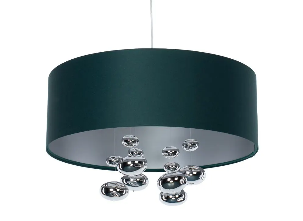 Lampa wisząca BUBBLE LIGHT 50cm zielona dekoracyjna I sklep meblowy MIRAT.