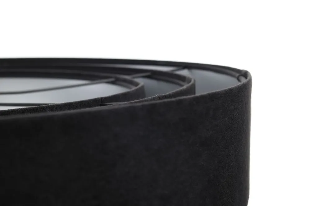 Lampa wisząca TRIO czarna/srebrna w stylu glamour | MIRAT. w stylu  kolekcja