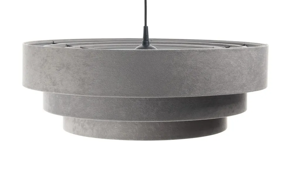 Lampa wisząca TRIO szara/srebrna nowoczesna do salonu | MIRAT. w stylu  kolekcja