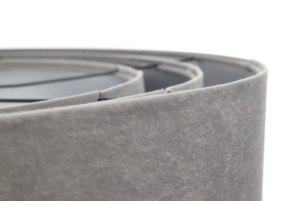 Lampa wisząca TRIO szara/srebrna nowoczesna do salonu | MIRAT. w stylu  kolekcja