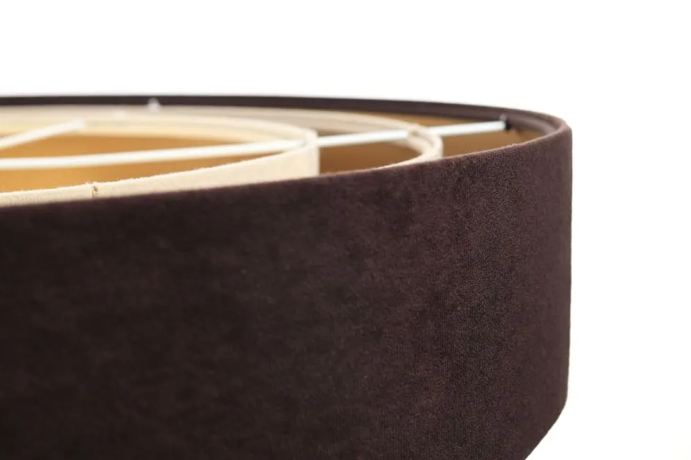 Lampa wisząca TRIO MIX brązowa/beżowa/złota nowoczesna polskiej produkcji | MIRAT. w stylu kolekcja