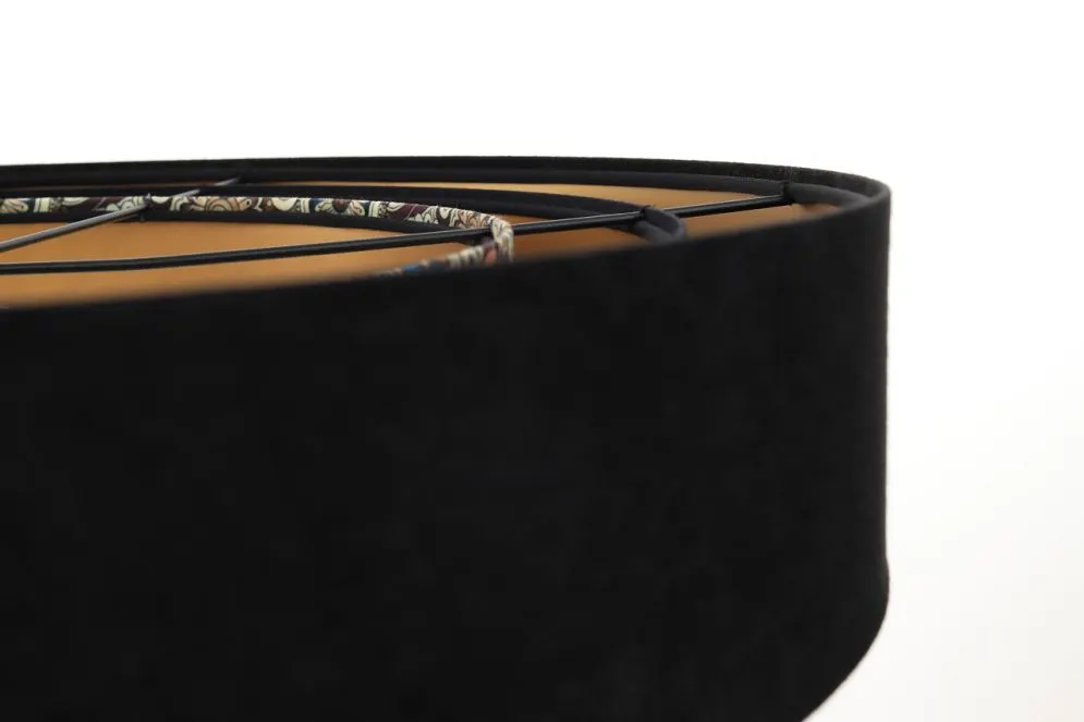 Lampa wisząca TRIO MIX czarna/złota/wielokolorowa z orientalnym wzorem | MIRAT. w stylu  kolekcja