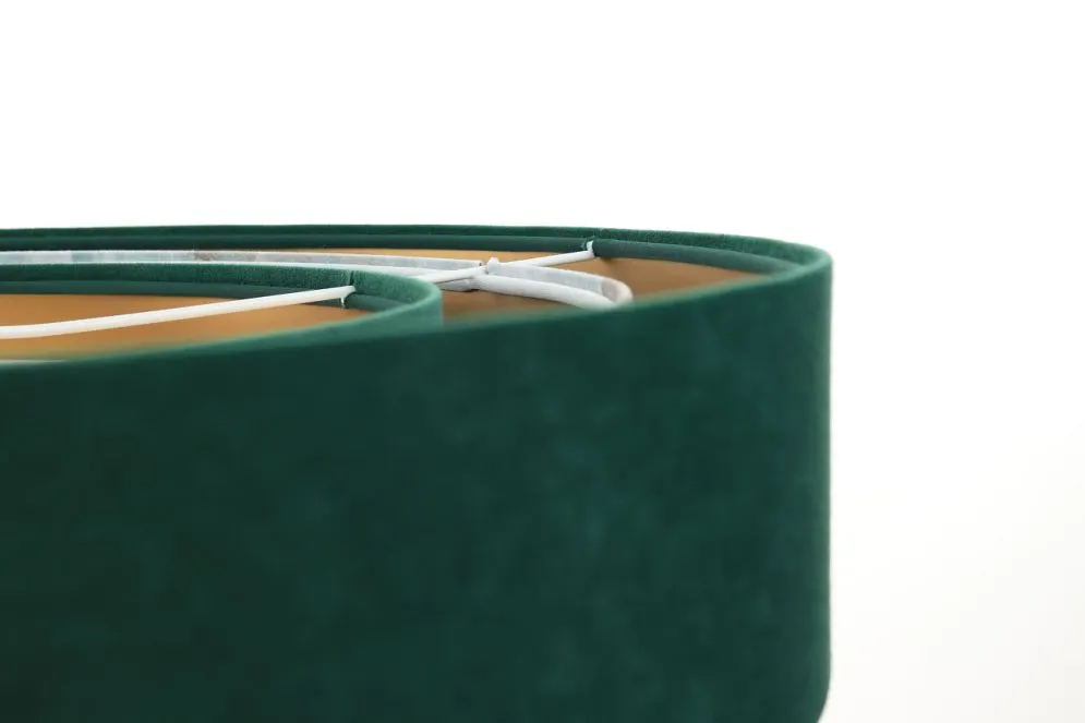 Lampa wisząca TRIO MIX zielona/wielokolorowa w kształcie walca | MIRAT. w stylu  kolekcja