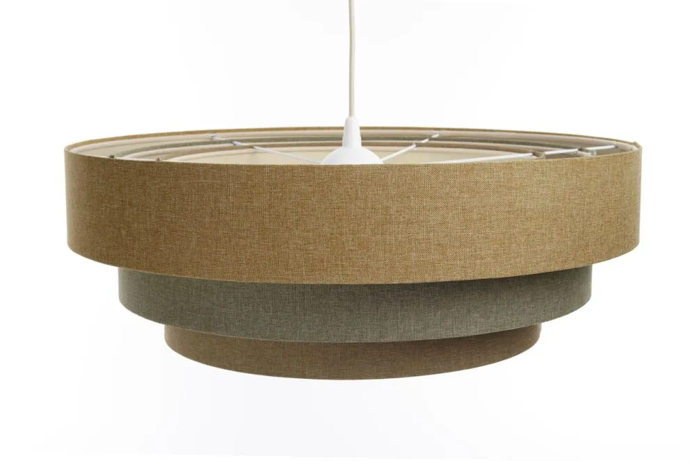 Lampa wisząca ERUTAN TRIPLE żółta/zielona/brązowa trzykolorowa I sklep meblowy MIRAT.