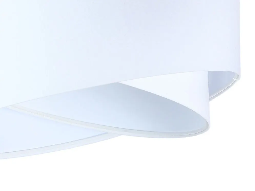 Lampa wisząca GEMSTONE biała nowoczesna do salonu | MIRAT. w stylu kolekcja