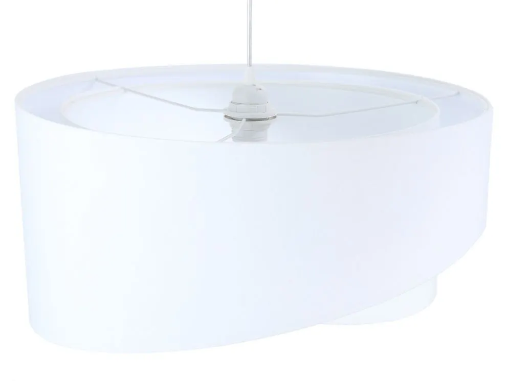 Lampa wisząca GEMSTONE biała nowoczesna do salonu | MIRAT. w stylu kolekcja