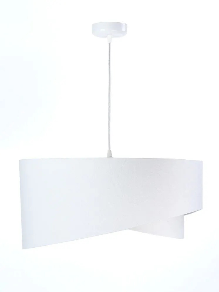 Lampa wisząca GEMSTONE WHITE biała/ciemnofioletowa nowoczesna | MIRAT. w stylu  kolekcja