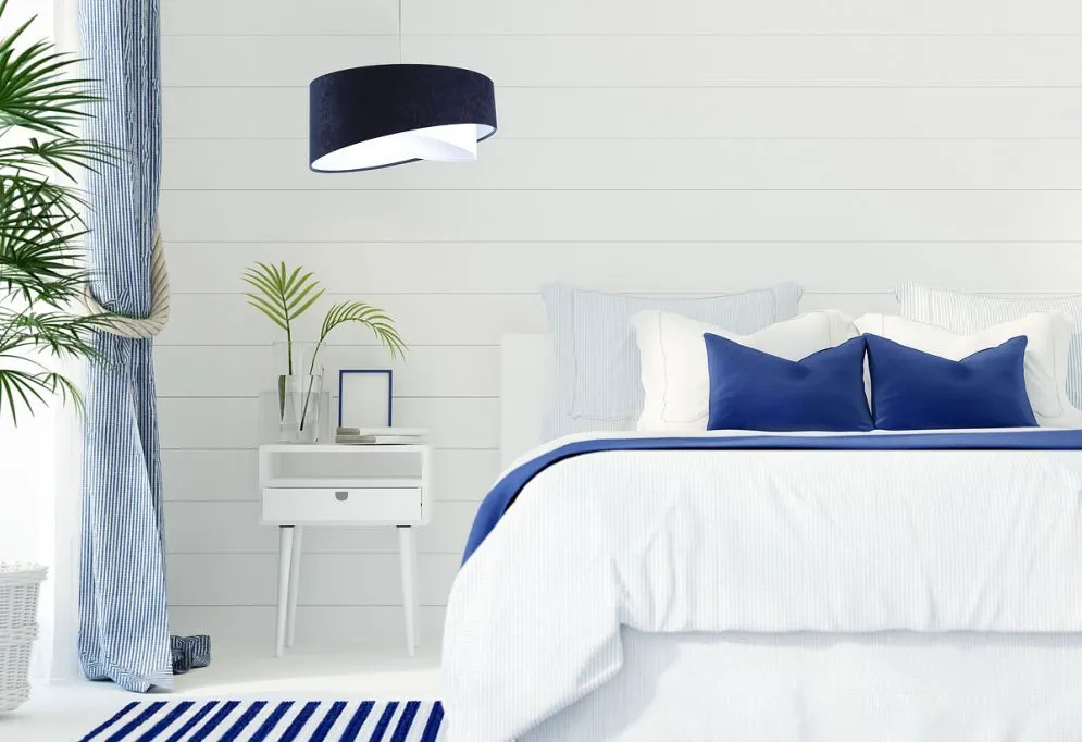 Lampa wisząca THUNDERCLOUD WHITE granatowa/biała do salonu | MIRAT. w stylu kolekcja