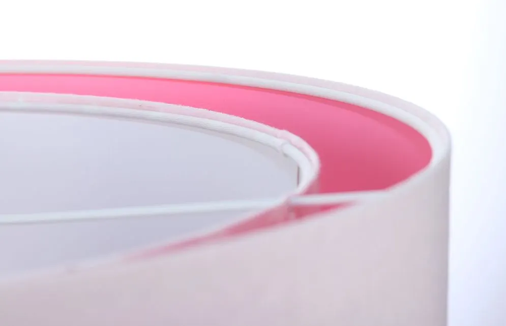 Lampa wisząca DREAMER biała/różowa do pokoju dziecka w gwiazdki | MIRAT. w stylu  kolekcja