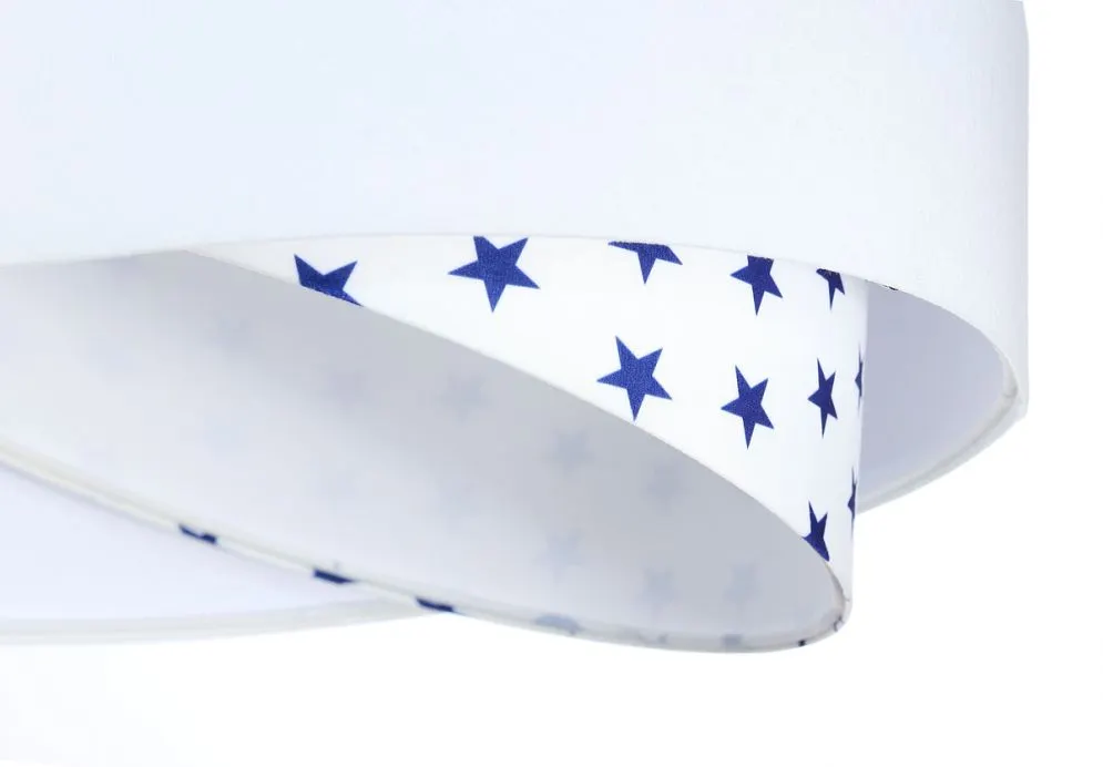 Lampa wisząca DREAMER biała welurowa do pokoju dziecięcego | MIRAT. w stylu  kolekcja