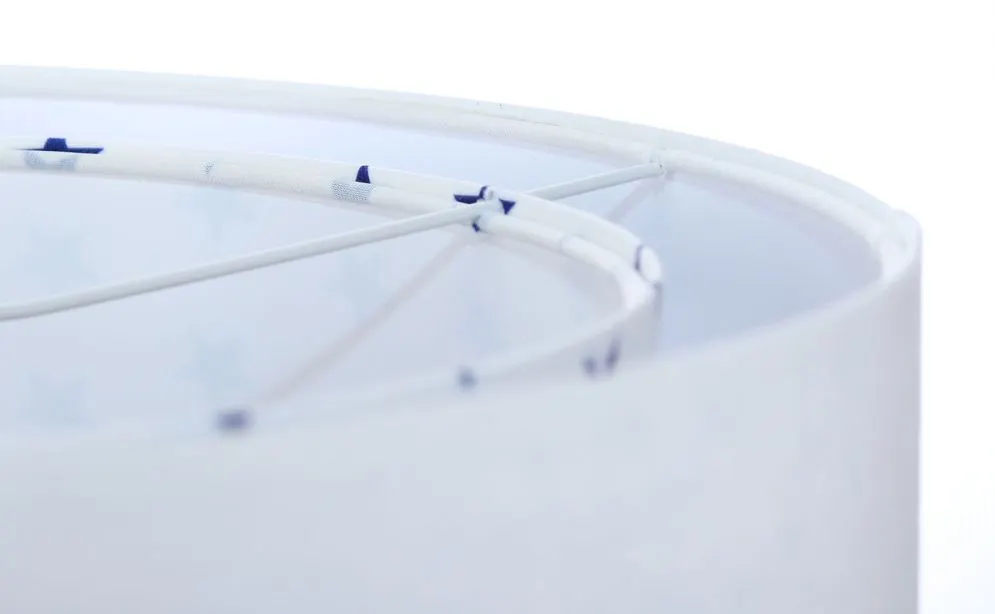 Lampa wisząca DREAMER biała welurowa do pokoju dziecięcego | MIRAT. w stylu  kolekcja